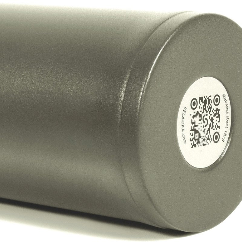 Термокружка Relaxika 701 (0,48 литра), хаки (без лого)