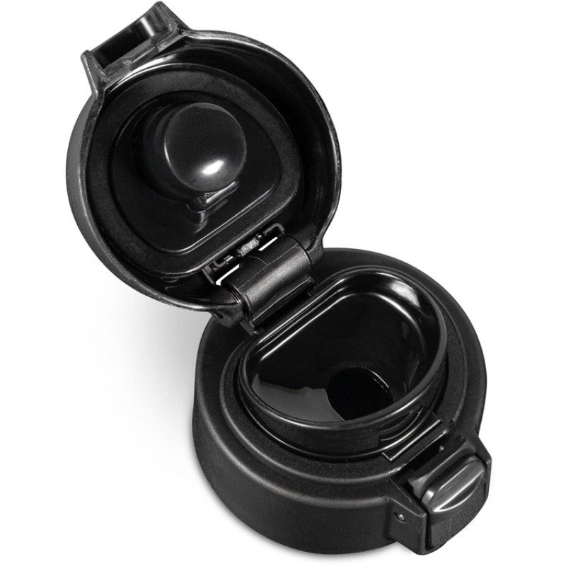 Термокружка Relaxika 701 (0,48 литра), черная (без лого)