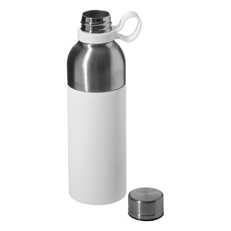 Универсальная составная термобутылка "Inverse", 550 мл, белый