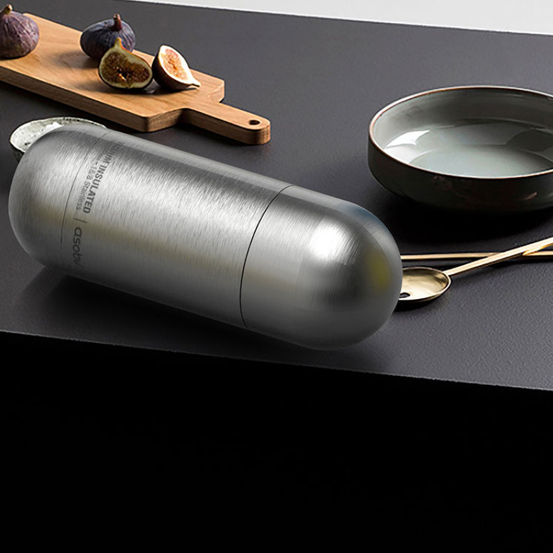 Термос ORB, серебристый