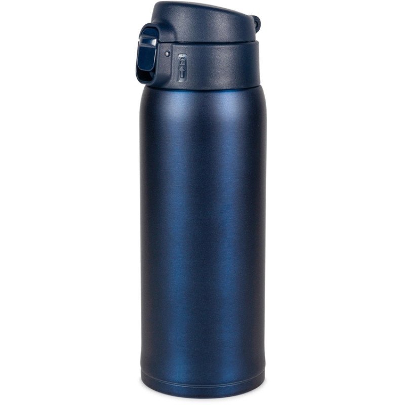 Термокружка Relaxika 701 (0,48 литра), синяя (без лого)