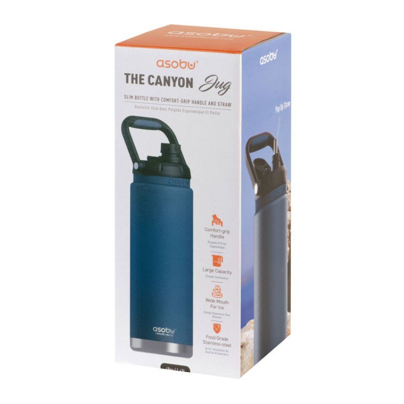 Вакуумный термос «Canyon Jug», синий, 1430 мл Вакуумный термос «Canyon Jug», синий, 1430 мл