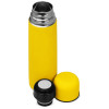 Термос «Ямал Soft Touch» с чехлом, 500мл, желтый (P)