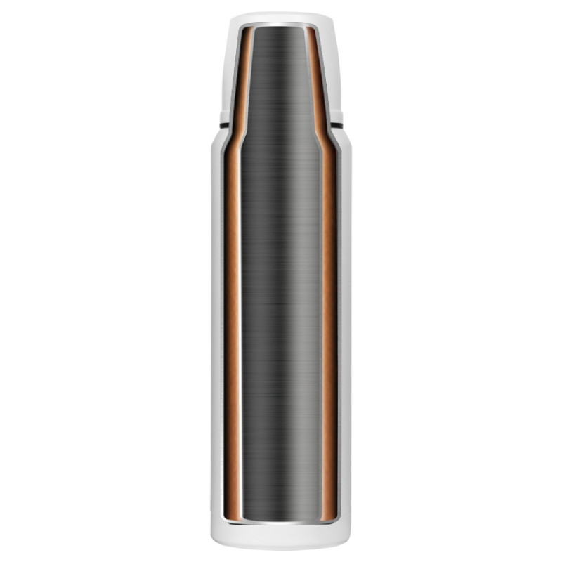 Термос с чашей и двойными медными стенками "Stern", 1 л, белый