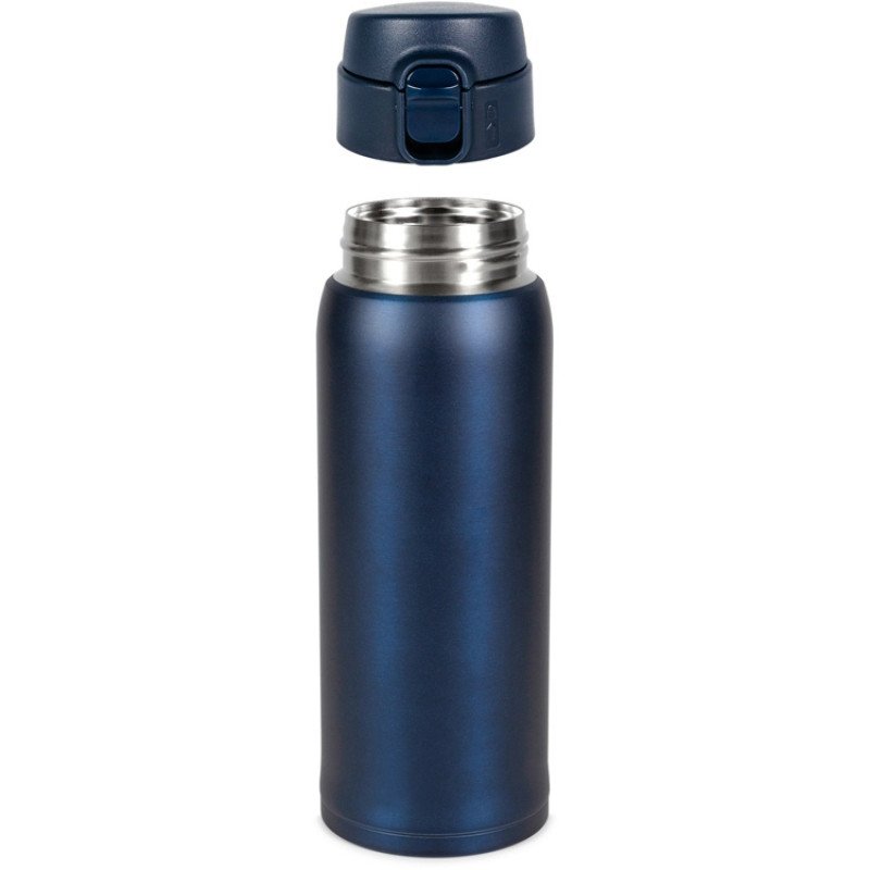 Термокружка Relaxika 701 (0,48 литра), синяя (без лого)