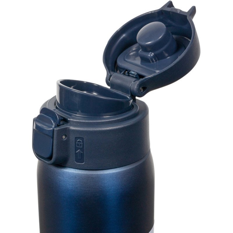 Термокружка Relaxika 701 (0,48 литра), синяя (без лого)