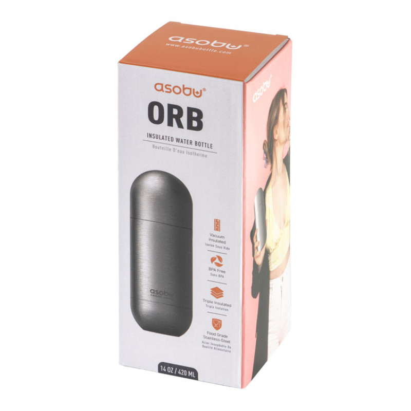 Термос ORB, серебристый, квадратная упаковка Термос ORB, серебристый, квадратная упаковка