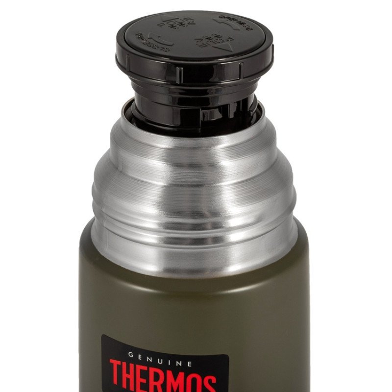 Термос из нерж. стали тм THERMOS FBB-1000AG 1L, зеленый