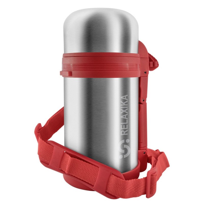 Термос универсальный (для еды и напитков) Relaxika 201, 1000 мл, стальной