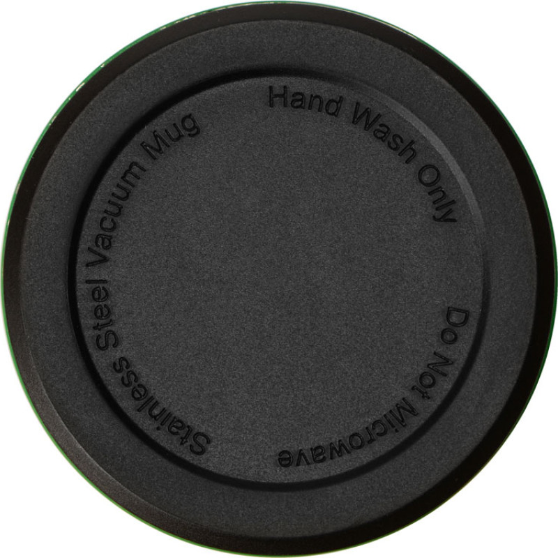 Термос «Confident» с покрытием soft-touch 420мл, зеленый (P)