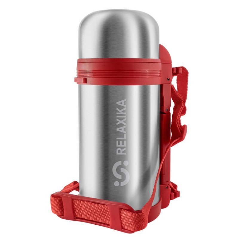Термос универсальный (для еды и напитков) Relaxika 201, 1200 мл, стальной
