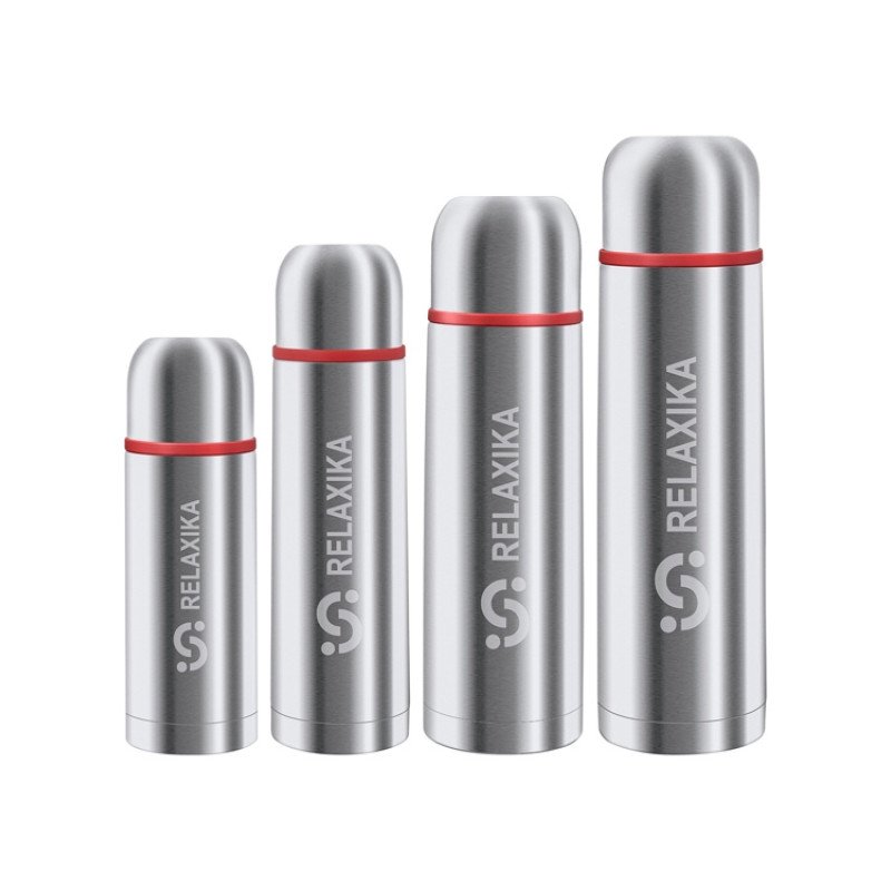 Термос Relaxika 101, 1000 мл, стальной