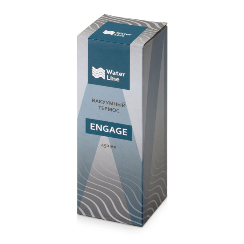 Вакуумный термос «Engage», 450 мл, черный