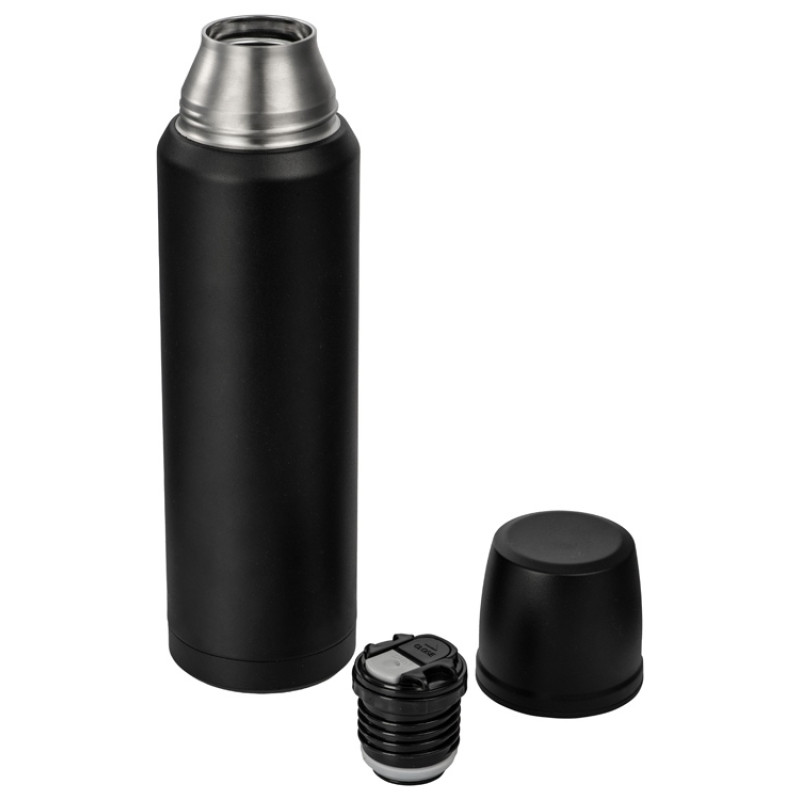 Термос с чашей и двойными медными стенками "Stern", 1 л, черный Термос с чашей и двойными медными стенками "Stern", 1 л, черный