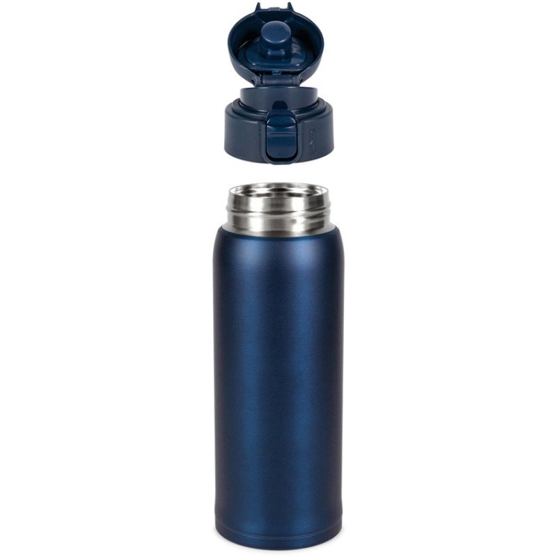 Термокружка Relaxika 701 (0,48 литра), синяя (без лого)