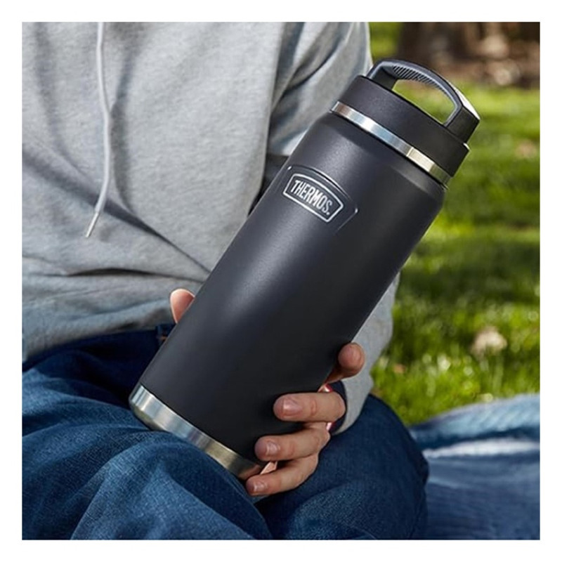 Термос из нерж. стали тм THERMOS IS-212 GT 1.2L, темно-серый