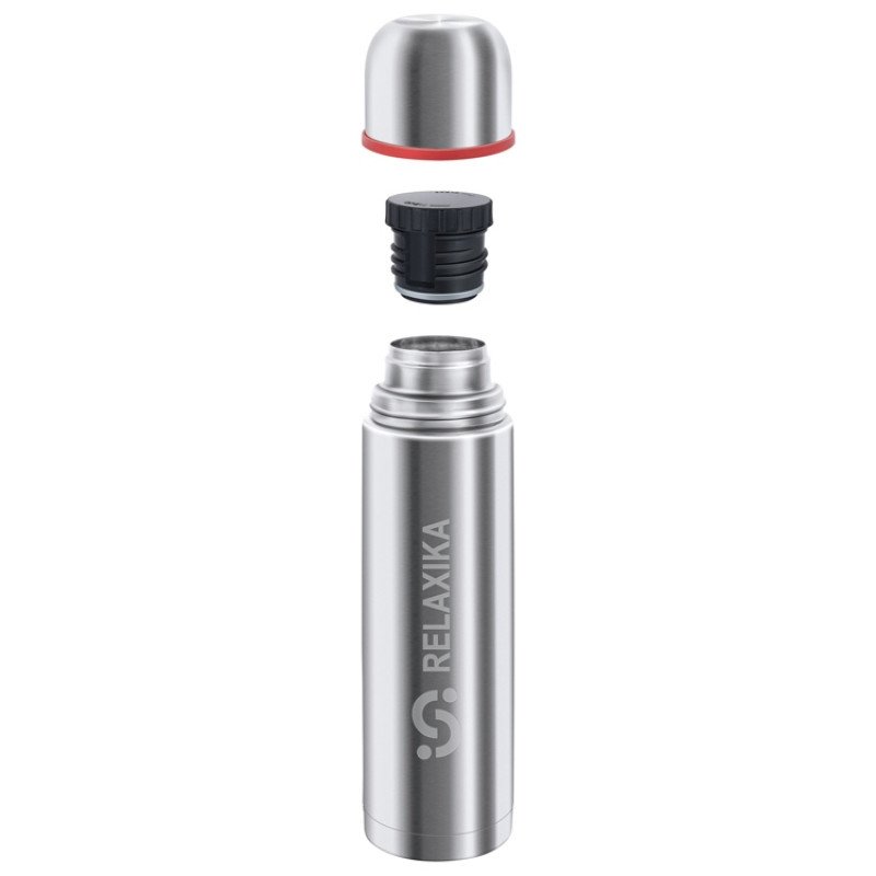 Термос Relaxika 101, 1000 мл, стальной