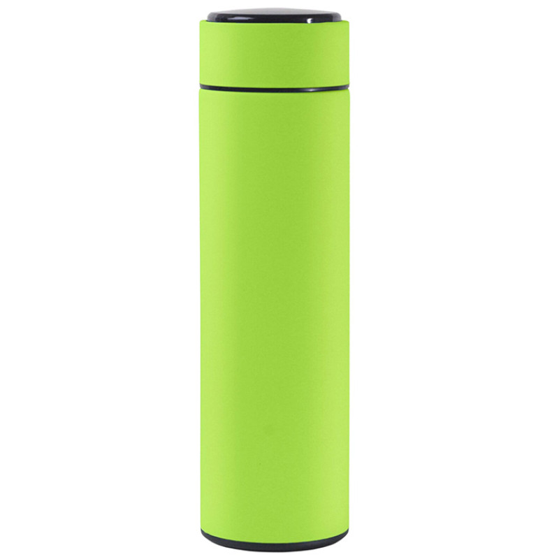 Термос FAMILY MARK LED, soft touch (Светло-зелёный) Термос FAMILY MARK LED, soft touch (Светло-зелёный)