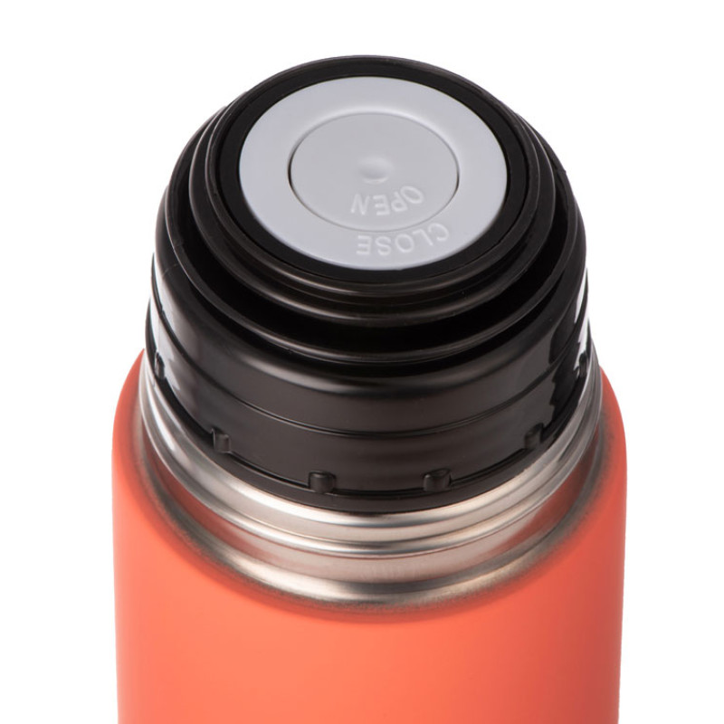 Термос «Ямал Soft Touch» с чехлом, 500мл, коралловый