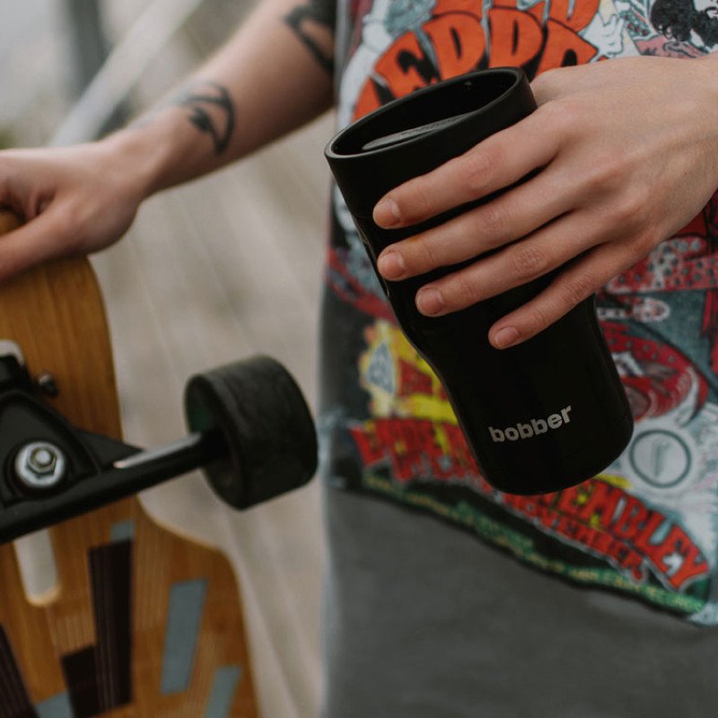 Термос питьевой, вакуумный, бытовой, тм "bobber". Объем 0,35 литра. Артикул Tumbler-350 Black Coffee Термос питьевой, вакуумный, бытовой, тм "bobber". Объем 0,35 литра. Артикул Tumbler-350 Black Coffee