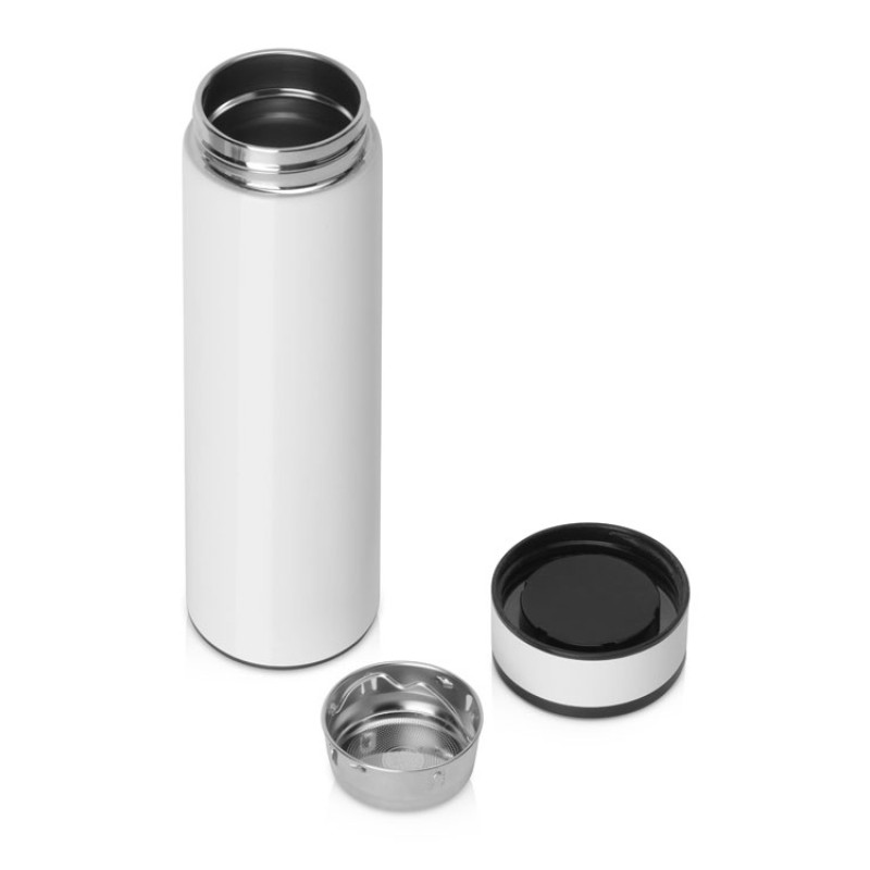 Термос «Confident Metallic» 420мл, белый Термос «Confident Metallic» 420мл, белый