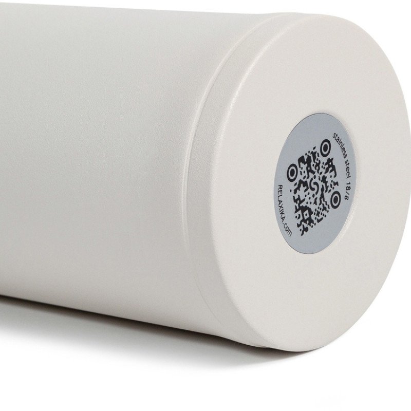 Термокружка Relaxika 701 (0,48 литра), белая (без лого)