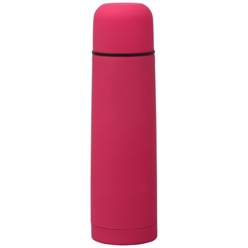 Термос «Ямал Soft Touch» с чехлом, 500мл, розовый