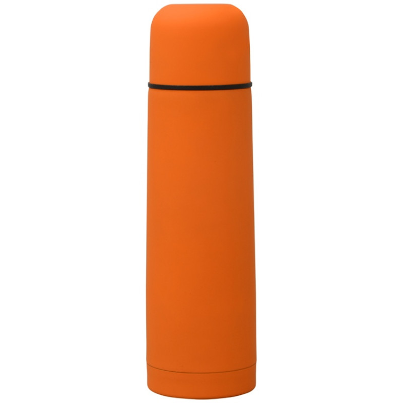 Термос «Ямал Soft Touch» с чехлом, 500мл, оранжевый