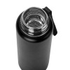 Вакуумный термос "Story" c покрытием powder, черный