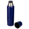 Термос с чашей и двойными медными стенками "Stern", 1 л, темно-синий