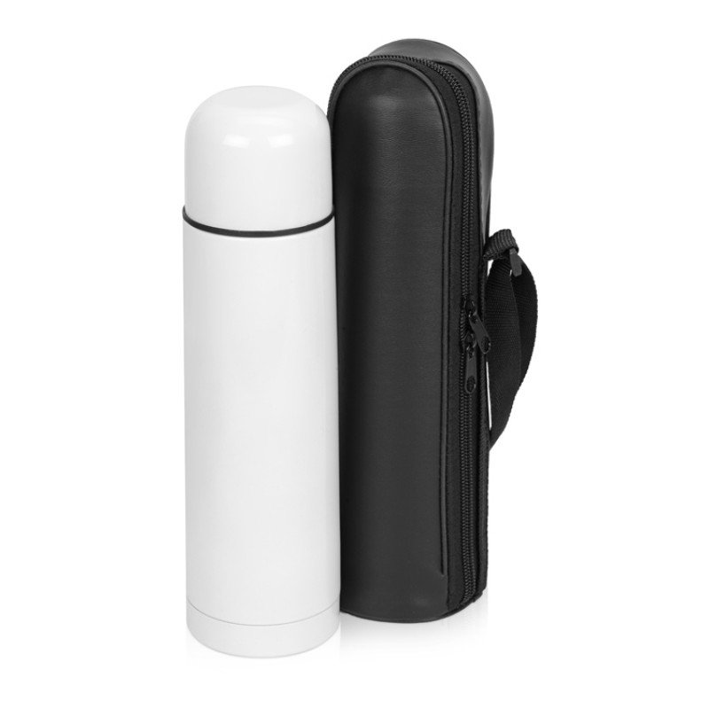 Термос «Ямал» с чехлом, 500мл, белый Термос «Ямал» с чехлом, 500мл, белый