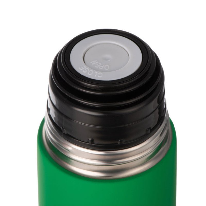 Термос «Ямал Soft Touch» с чехлом, 500мл, зеленый классический