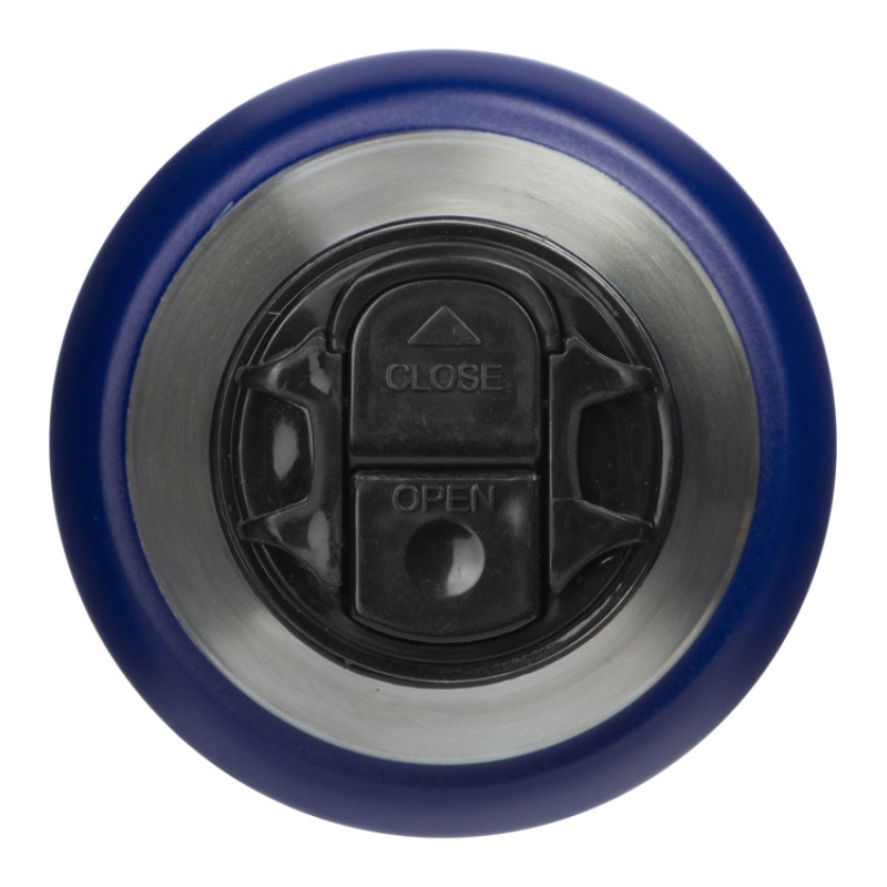 Термос с чашей и двойными медными стенками "Stern", 1 л, темно-синий