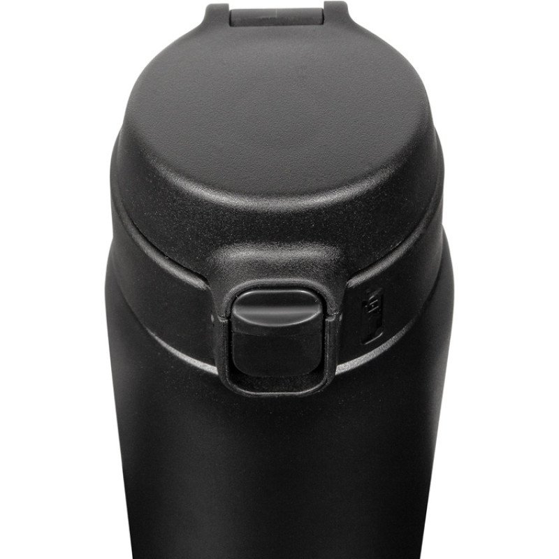 Термокружка Relaxika 701 (0,48 литра), черная (без лого)