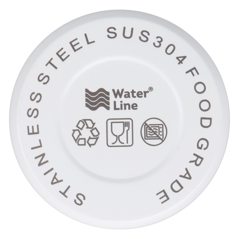 Термос с чашей и двойными медными стенками "Stern", 1 л, белый