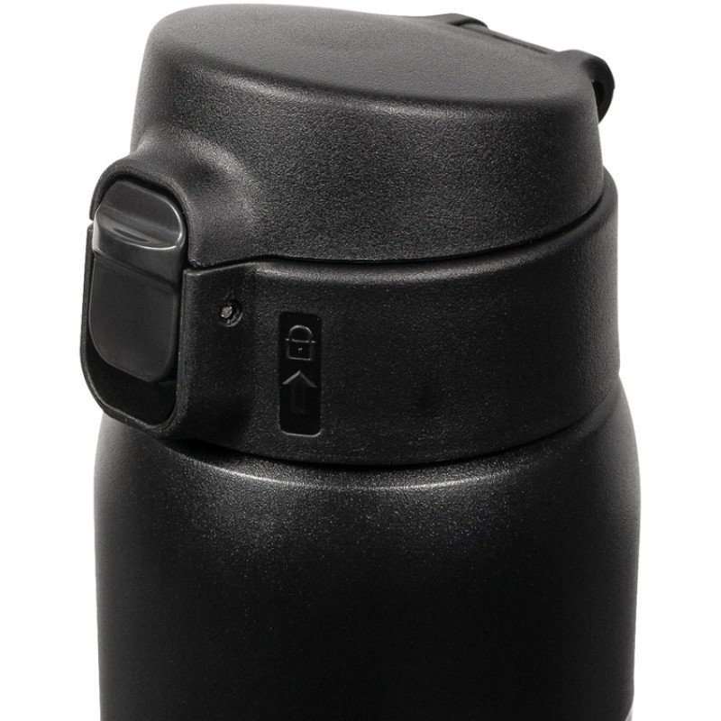 Термокружка Relaxika 701 (0,48 литра), черная (без лого)