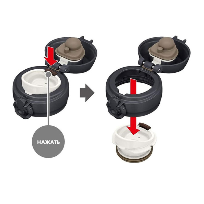 Термос из нерж. стали тм THERMOS JNL-356 SMB0.35L