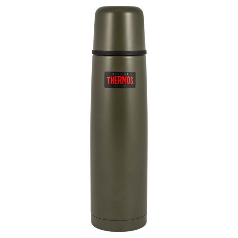 Термос из нерж. стали тм THERMOS FBB-1000AG 1L, зеленый
