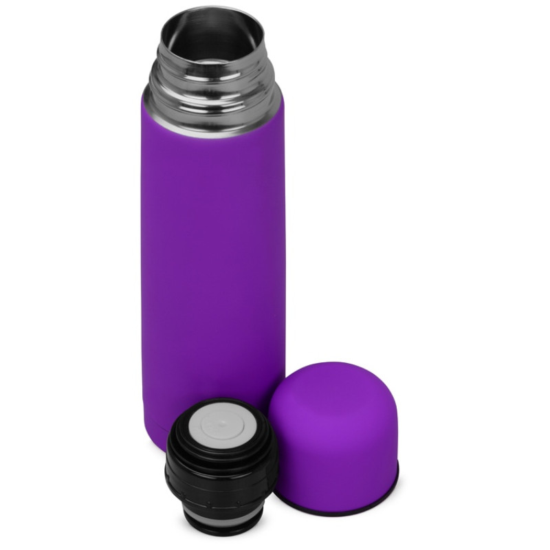 Термос «Ямал Soft Touch» с чехлом, 500мл, фиолетовый (P)