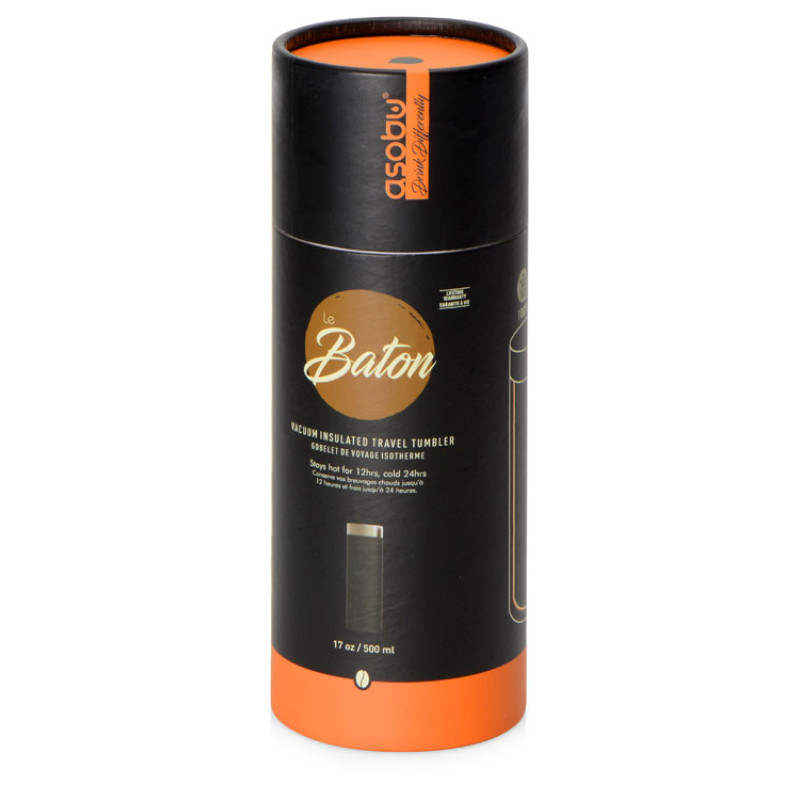 Термос LE BATON, серебристый (P)