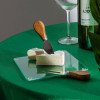 Набор для сыра Dorblue из стеклянной доски и вилки с ножом