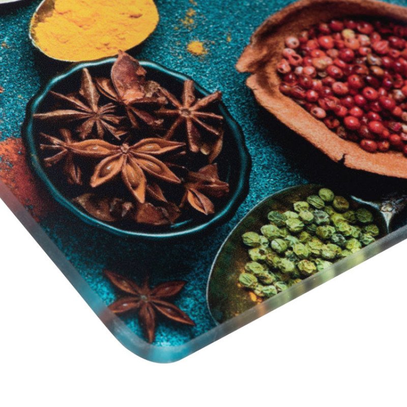 Набор для сыра Dorblue из стеклянной доски и вилки с ножом