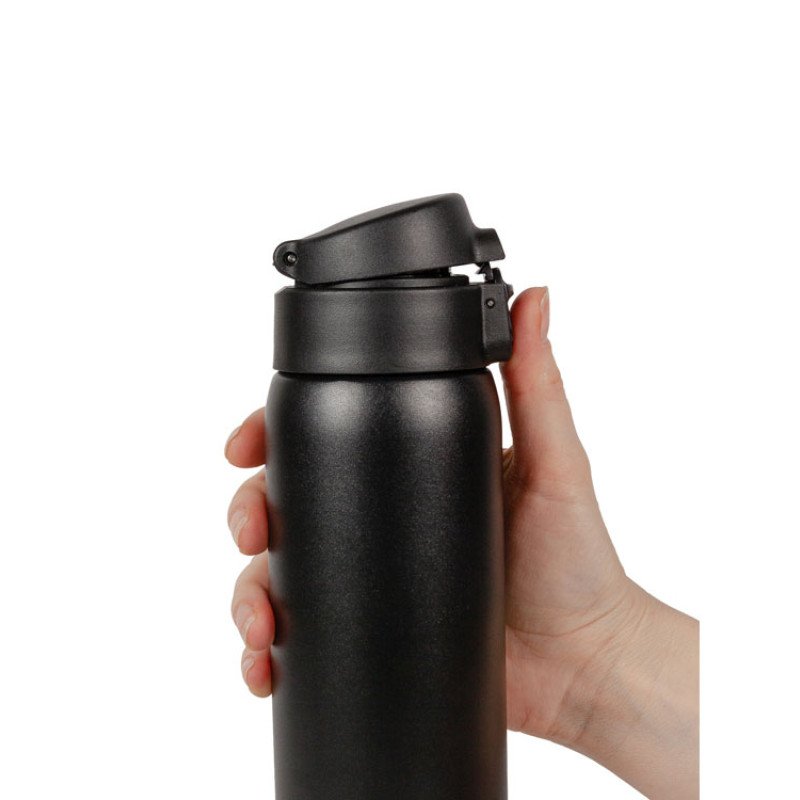 Термокружка Relaxika 701, 480 мл, черный