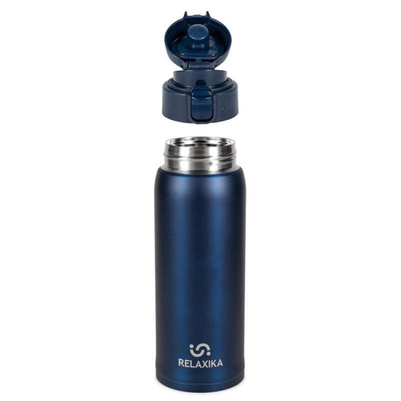 Термокружка Relaxika 701, 480 мл, синий