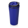 Стакан-тамблер Moment с кофейной крышкой, 350 мл, синий