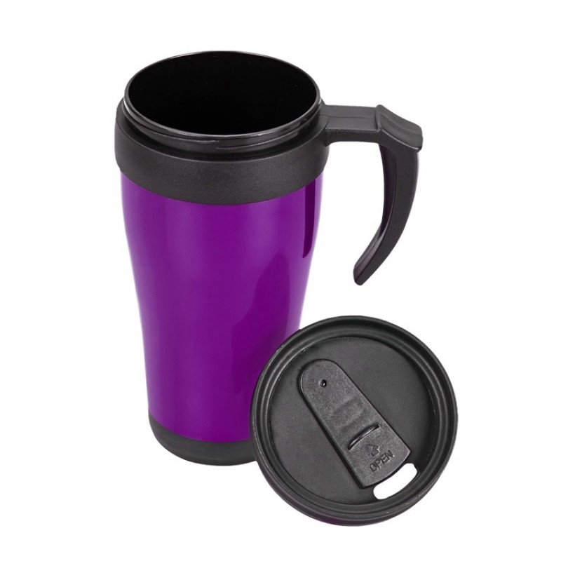 Кружка с термоизоляцией "Silence" 350мл, фиолетовый