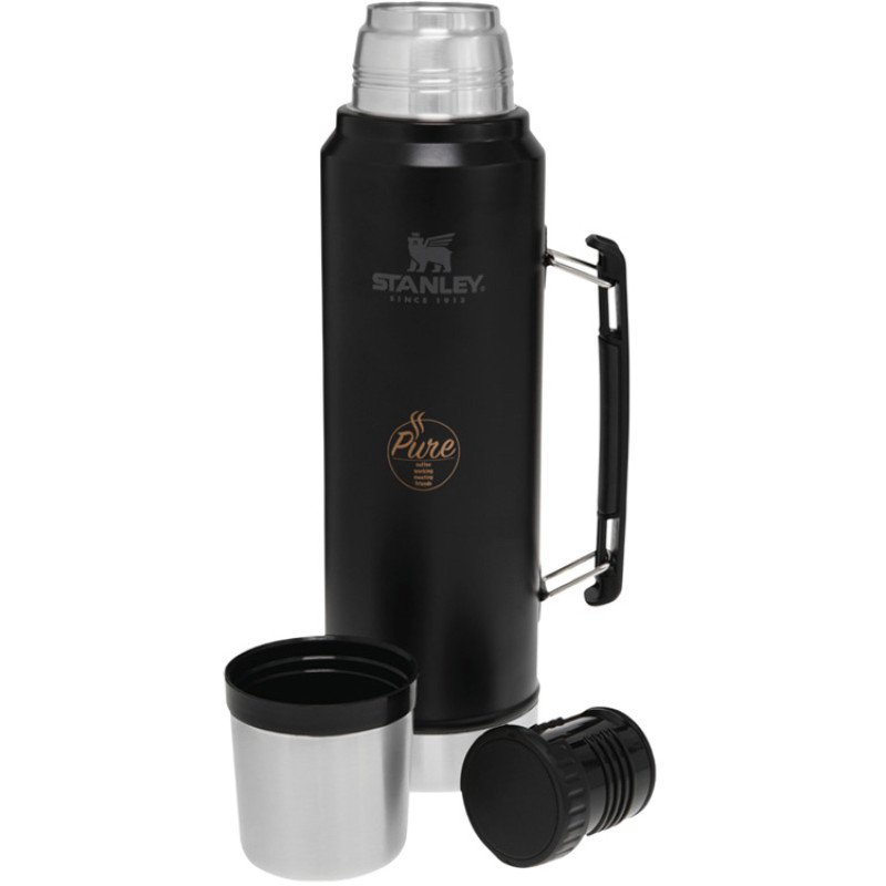 Stanley Classic бутылка объемом 1000 мл - Черный матовый