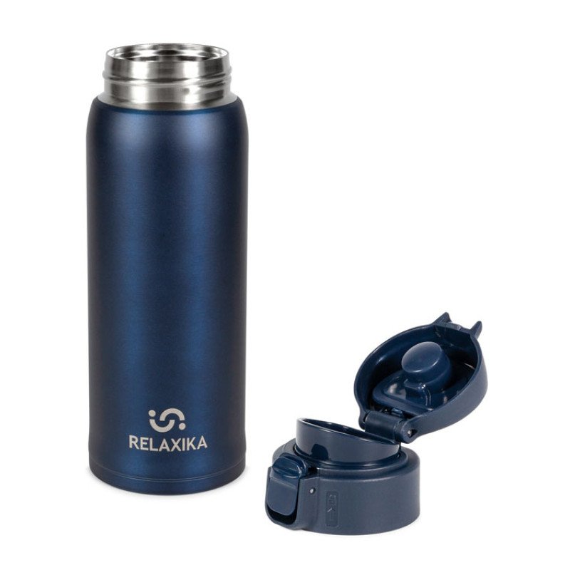 Термокружка Relaxika 701, 480 мл, синий