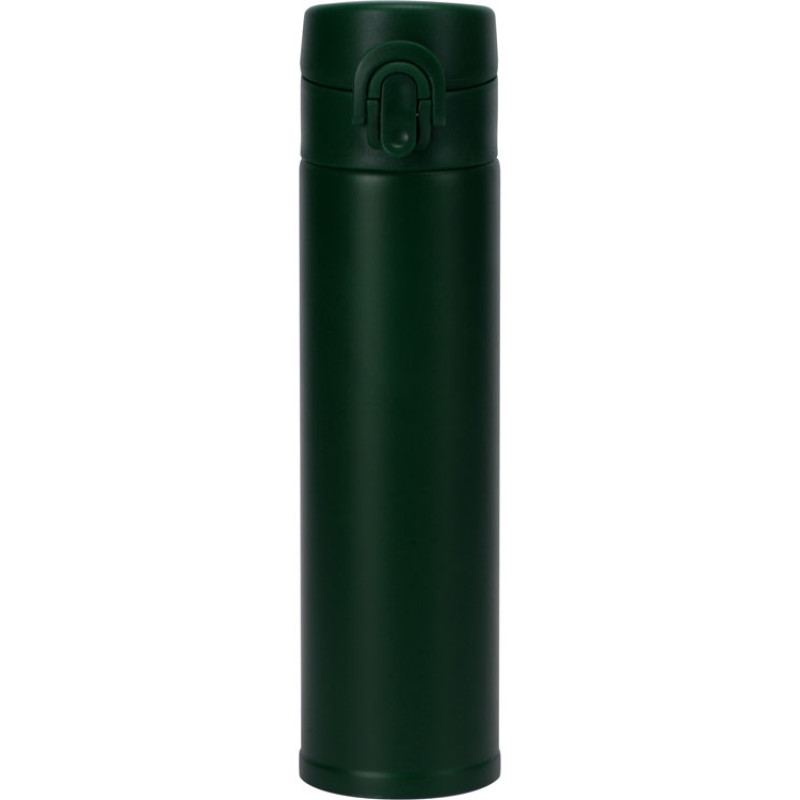 Вакуумная герметичная термокружка «Inter», глубокий зеленый, нерж. сталь