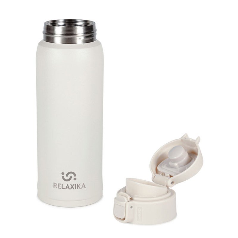 Термокружка Relaxika 701, 480 мл, белый
